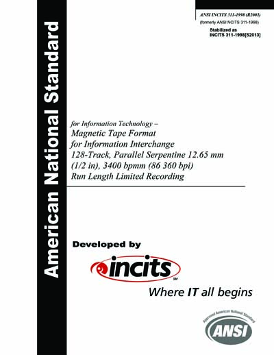 Standards PDF Cover Page